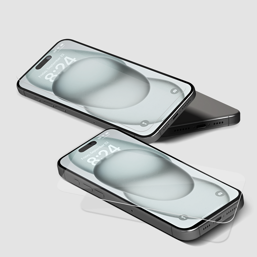 GRIPP 0.3 MM Tempered Glass for Apple iPhone 15
