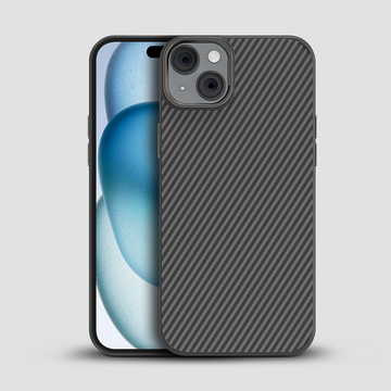 GRIPP Carbon Apple iPhone 15 Plus with MagSafe Case - Grey