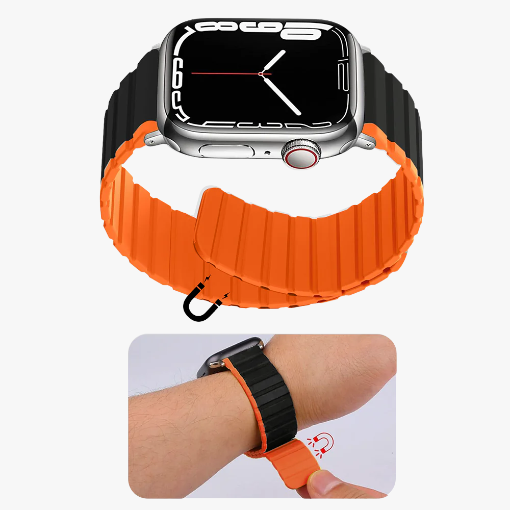 Black/Orange