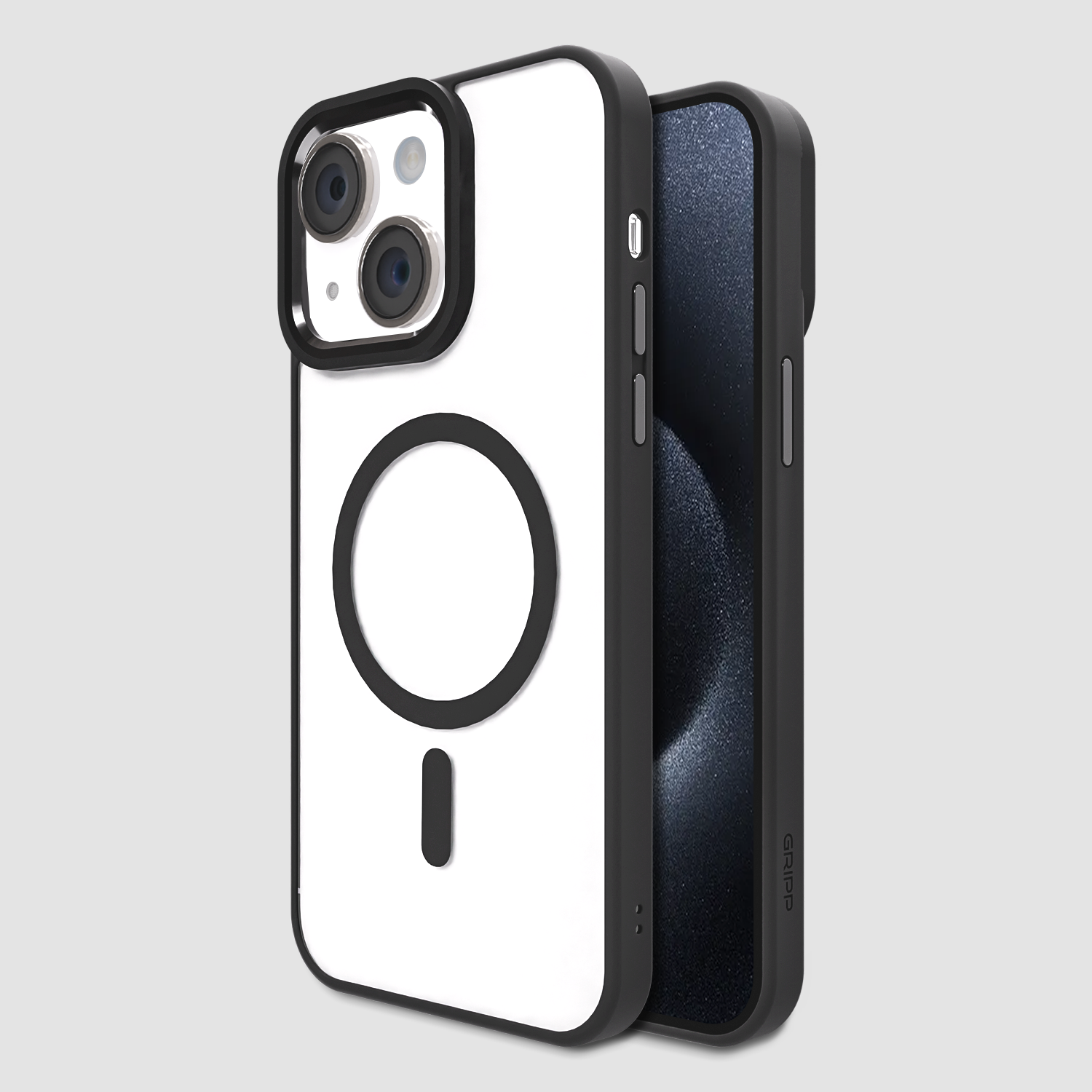GRIPP Clarion Apple iPhone 15 Plus with MagSafe Case - Black