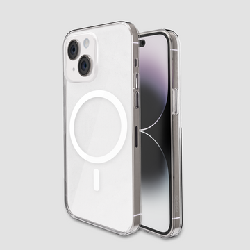 GRIPP Ice Frost Apple iPhone 15 (6.1"/15.49cm) with MagSafe Case - Clear Frost