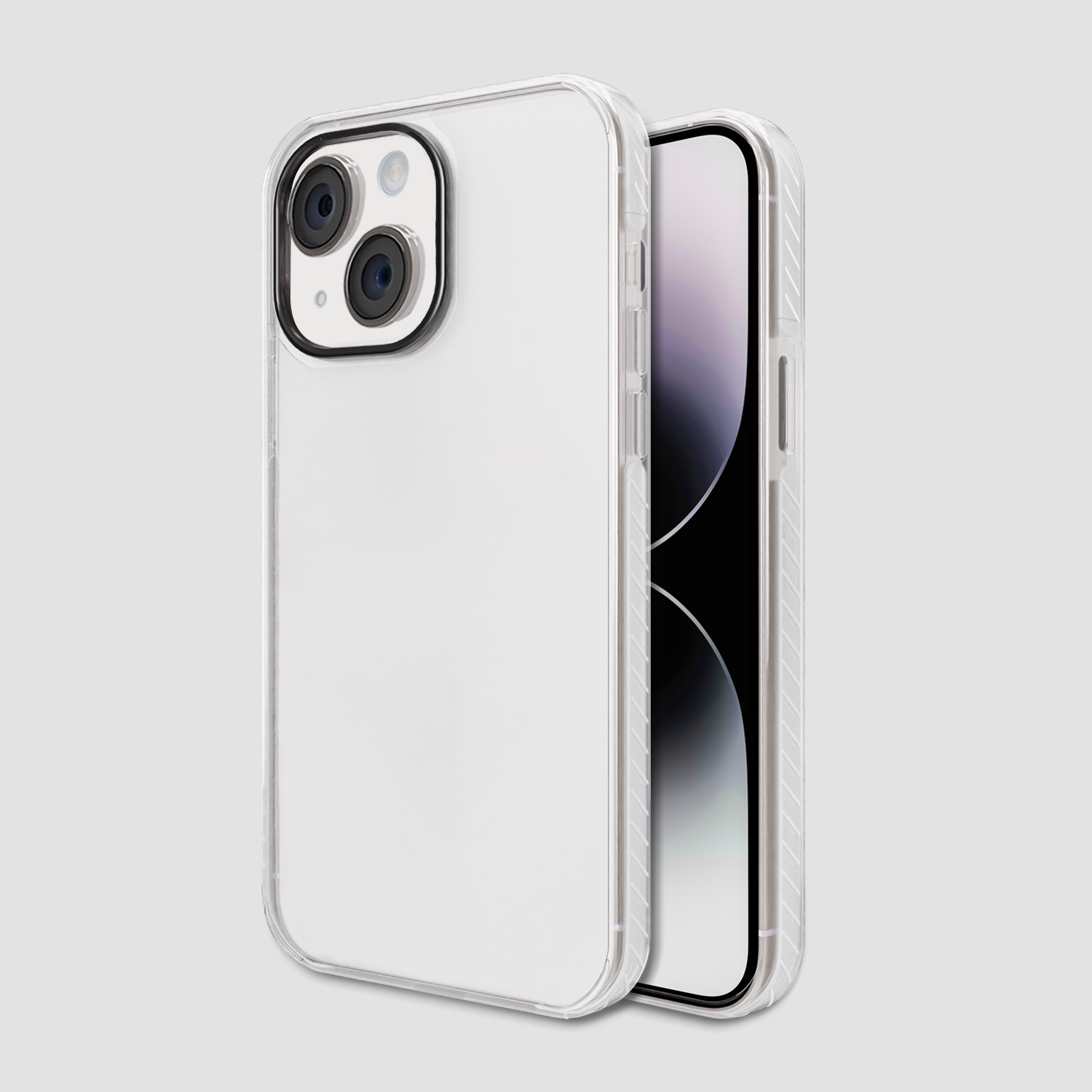 GRIPP Combat Apple iPhone 15 (6.1"/15.49cm) Case - Clear