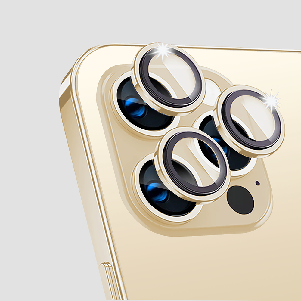 GRIPP Focal Camera Lens Protector 3N1 Compatible with Apple iPhone 14 Pro - Gold
