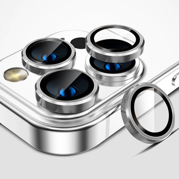 GRIPP Focal Camera Lens Protector 3N1 Compatible with Apple iPhone 14 Pro Max - Silver