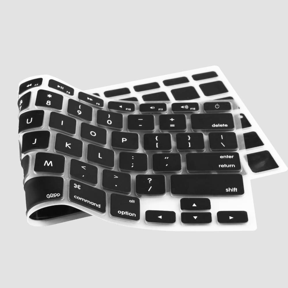 GRIPP Keyboard Skin for Apple MacBook Air 13" / 33.02 cm (2020) - Black