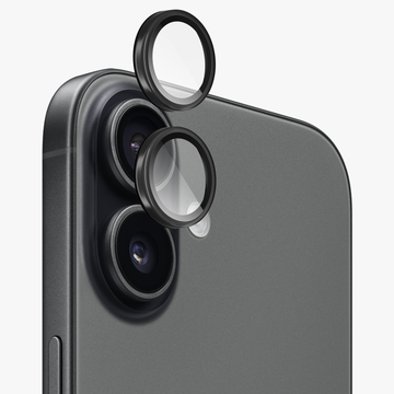 GRIPP Focal Camera Lens Protector 2N1 Compatible with Apple iPhone 17 - Black