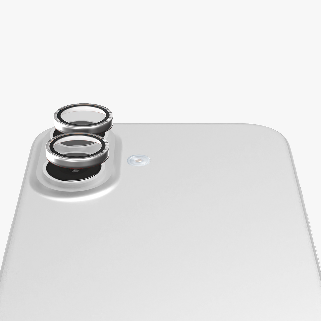 GRIPP Focal Camera Lens Protector 2N1 Compatible with Apple iPhone 17 - Silver