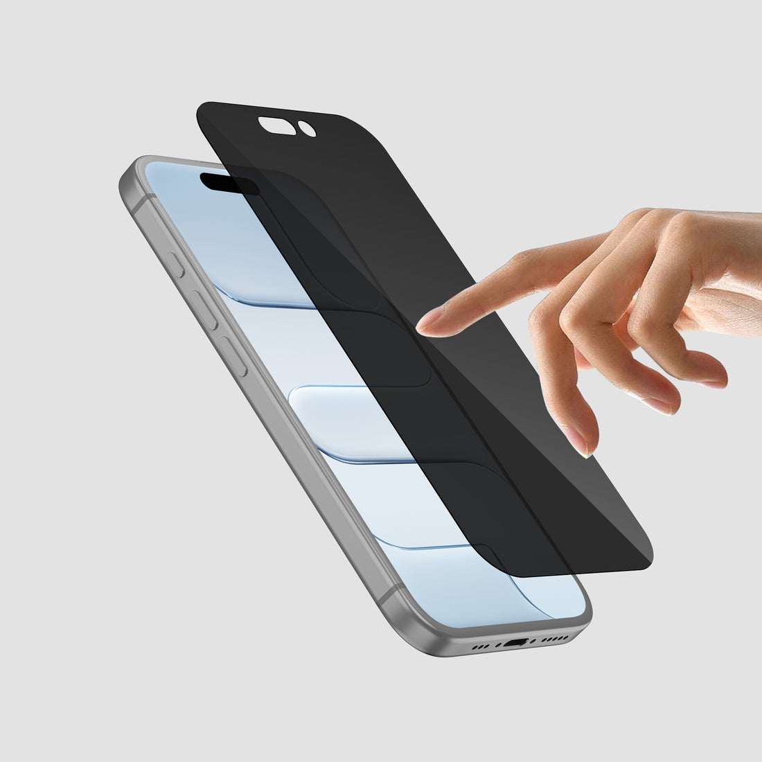 GRIPP Privacy Tempered Glass for Apple iPhone Air