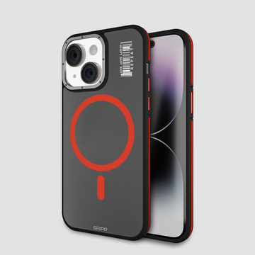 GRIPP Raigor Apple iPhone 15 Plus (6.7"/17.02cm) with MagSafe Case - Red