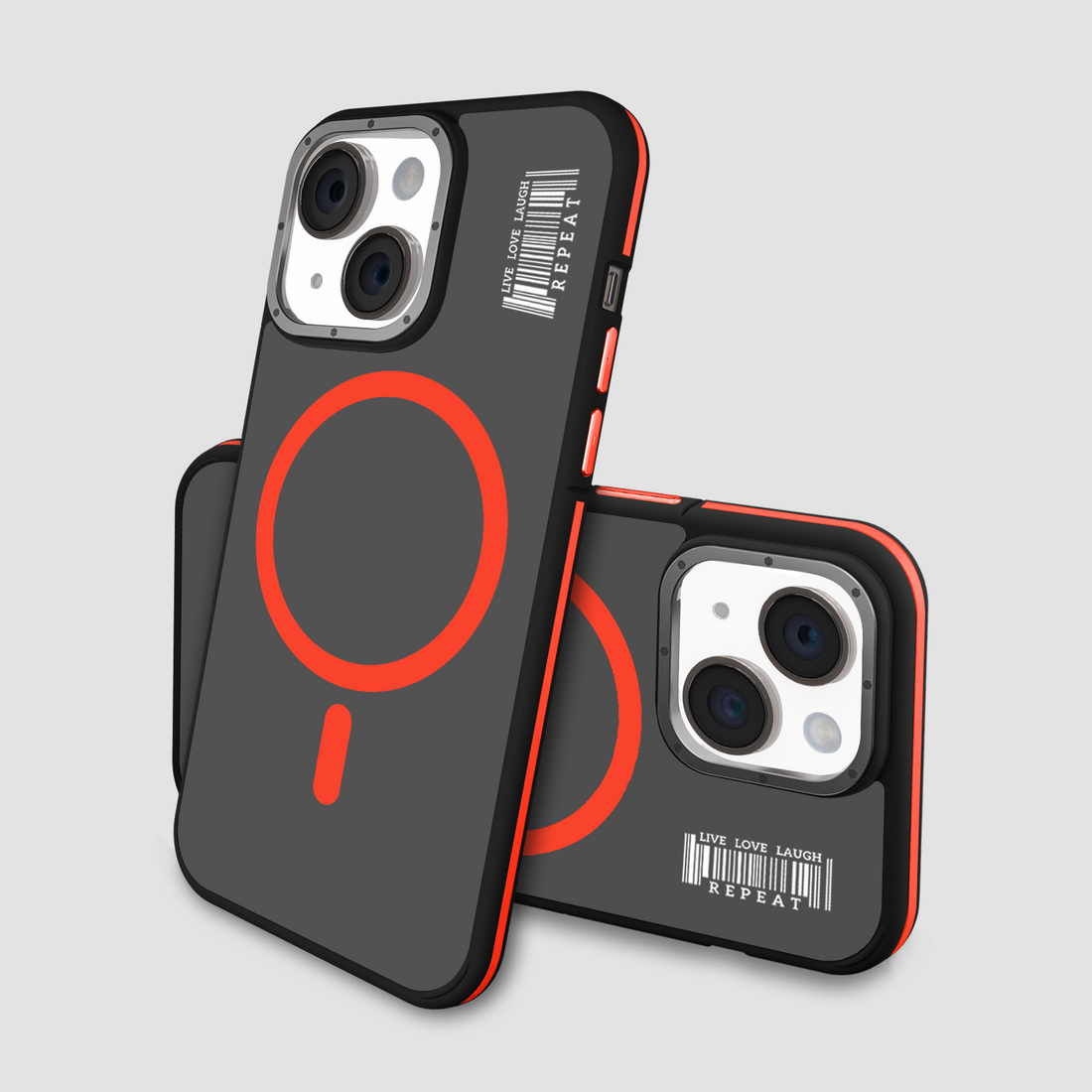 GRIPP Raigor Apple iPhone 15 Plus MagSafe Case with 5ft Drop Tested - Red