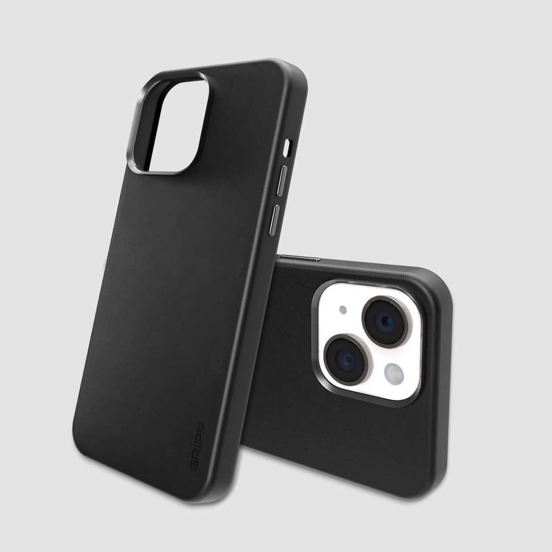 GRIPP Vintage Apple iPhone 15 Plus with MagSafe Case - Black