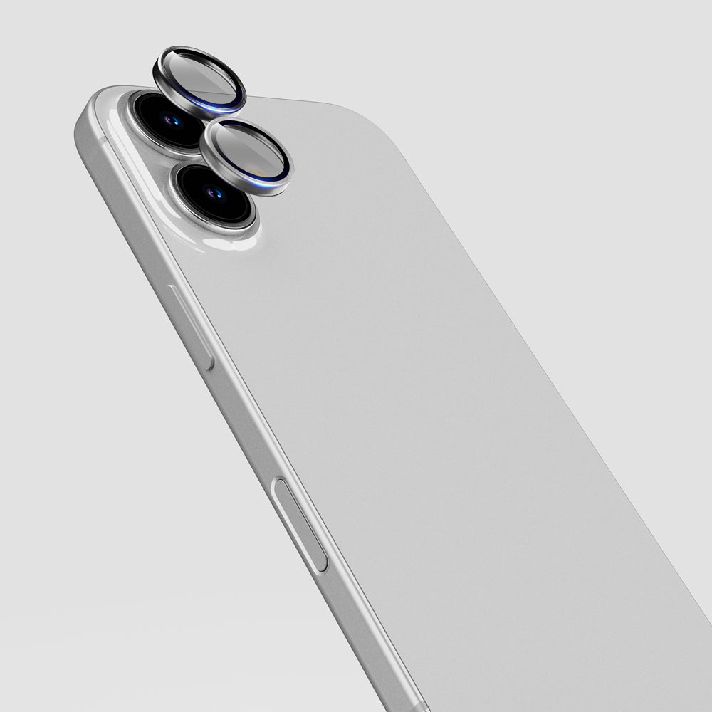 GRIPP Focal Camera Lens Protector 2N1 Compatible with Apple iPhone 17 - Silver