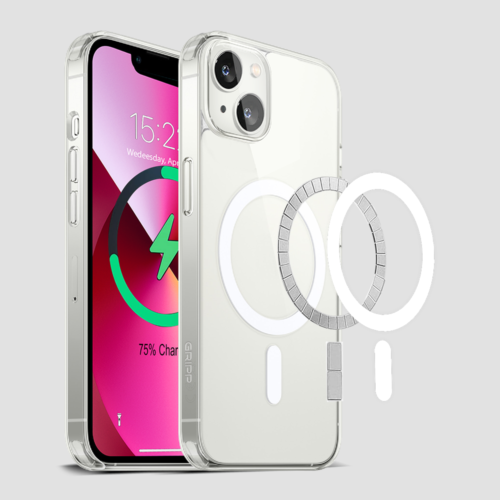 GRIPP Clear Apple iPhone 14 Plus (6.7"/17.02cm) with MagSafe Case - Clear