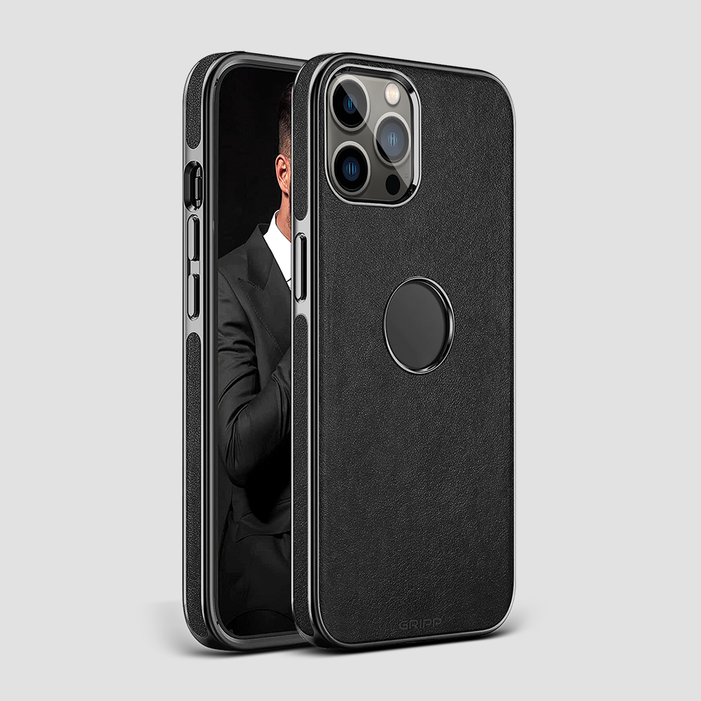 GRIPP Heritage (Logocut) Apple iPhone 13 Pro (6.1"/15.49cm) Case - Black
