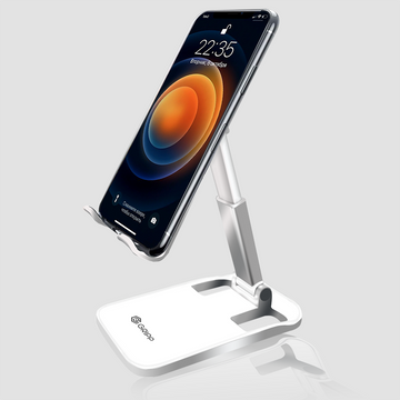 GRIPP Magic Mobile Stand with Multi Angle Adjustable - White