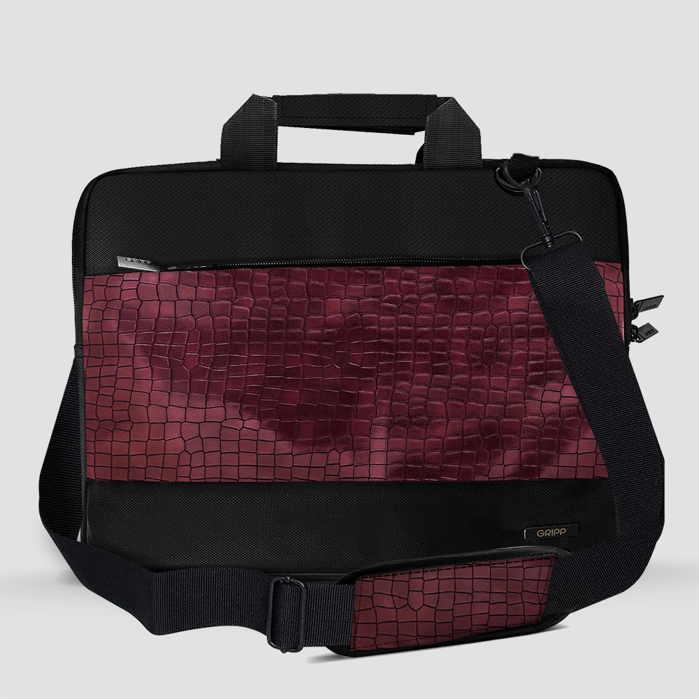 GRIPP Croc Compact Upto 13"/33.02cm Laptop/MacBook Messenger Bag with Sling