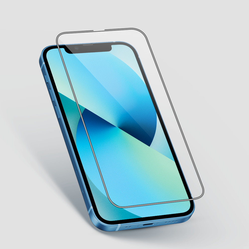 GRIPP 3D Tempered Glass for Apple iPhone 13 Mini (5.4"/13.72cm)